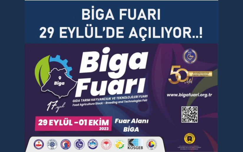 BİGA FUARI 29 EYLÜL’DE AÇILIYOR