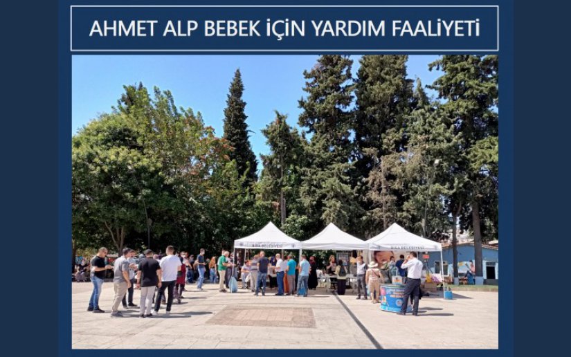 AHMET ALP BEBEK İÇİN YARDIM FAALİYETİ