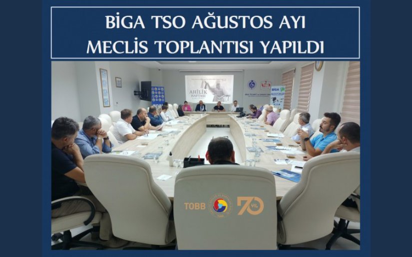 AĞUSTOS AYI MECLİS TOPLANTISI