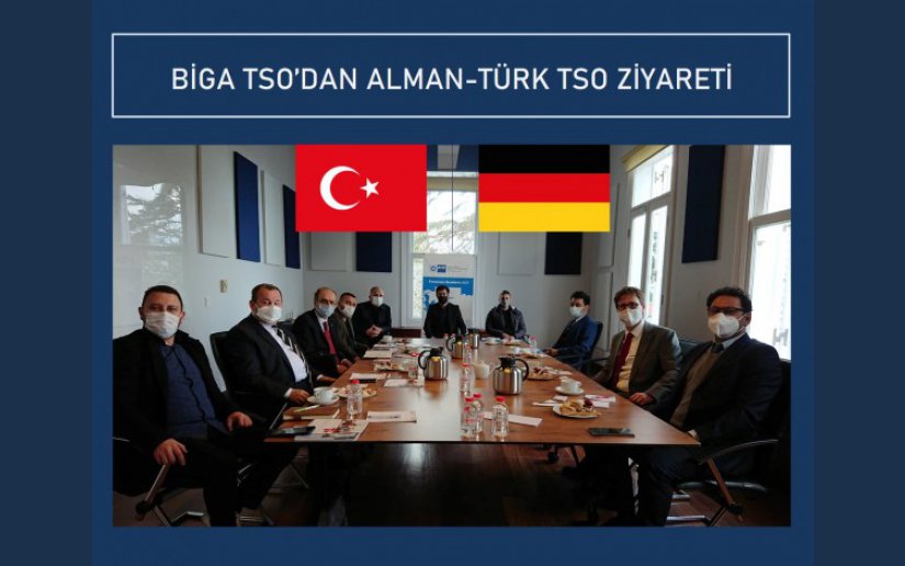 BİGA TSO’DAN ALMAN-TÜRK TSO ZİYARETİ