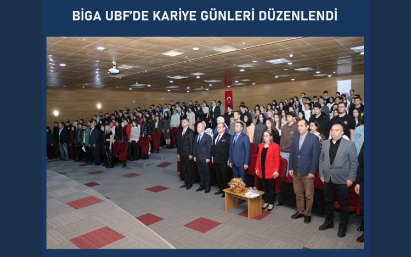 Biga UBF'de Kariyer Günleri Düzenlendi