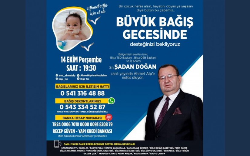 ŞADAN DOĞAN, AHMET ALP BEBEK İÇİN CANLI YAYINDA