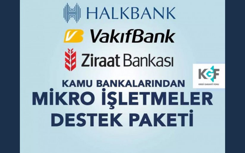 KOBİ`LERE KAMU BANKALARINDAN DESTEK PAKETİ