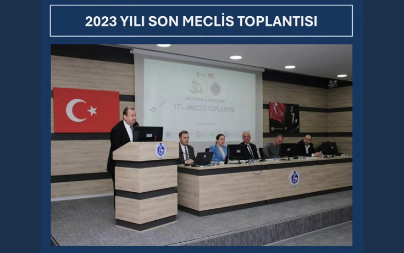 2023 YILI SON MECLİS TOPLANTISI YAPILDI