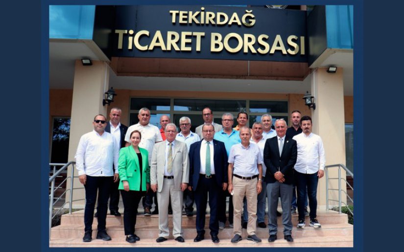 BİGA TSO’DAN TEKİRDAĞ TİCARET BORSASI’NA ZİYARET