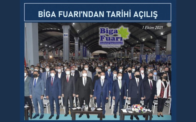 BİGA FUARI’NDAN TARİHİ AÇILIŞ