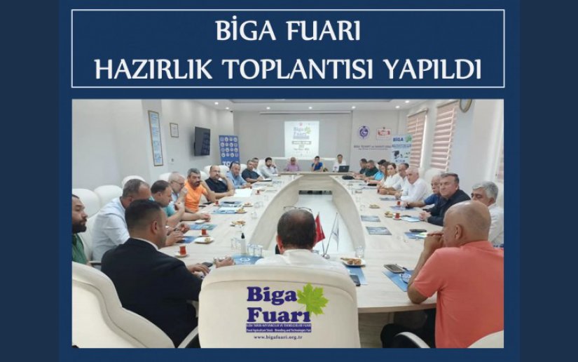 BİGA FUARI HAZIRLIK TOPLANTISI